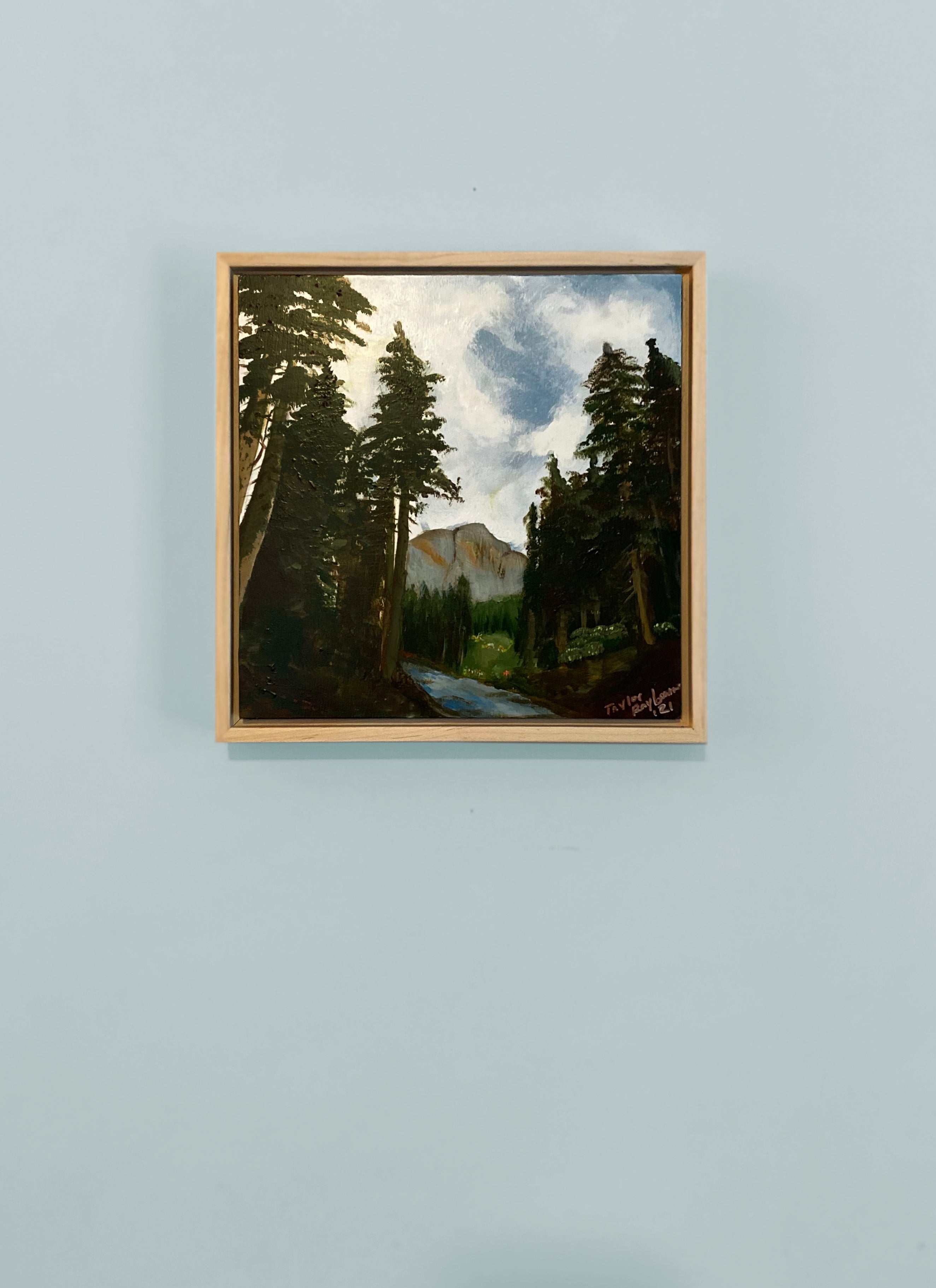 Evergreen Stream | Original Painting (sold)