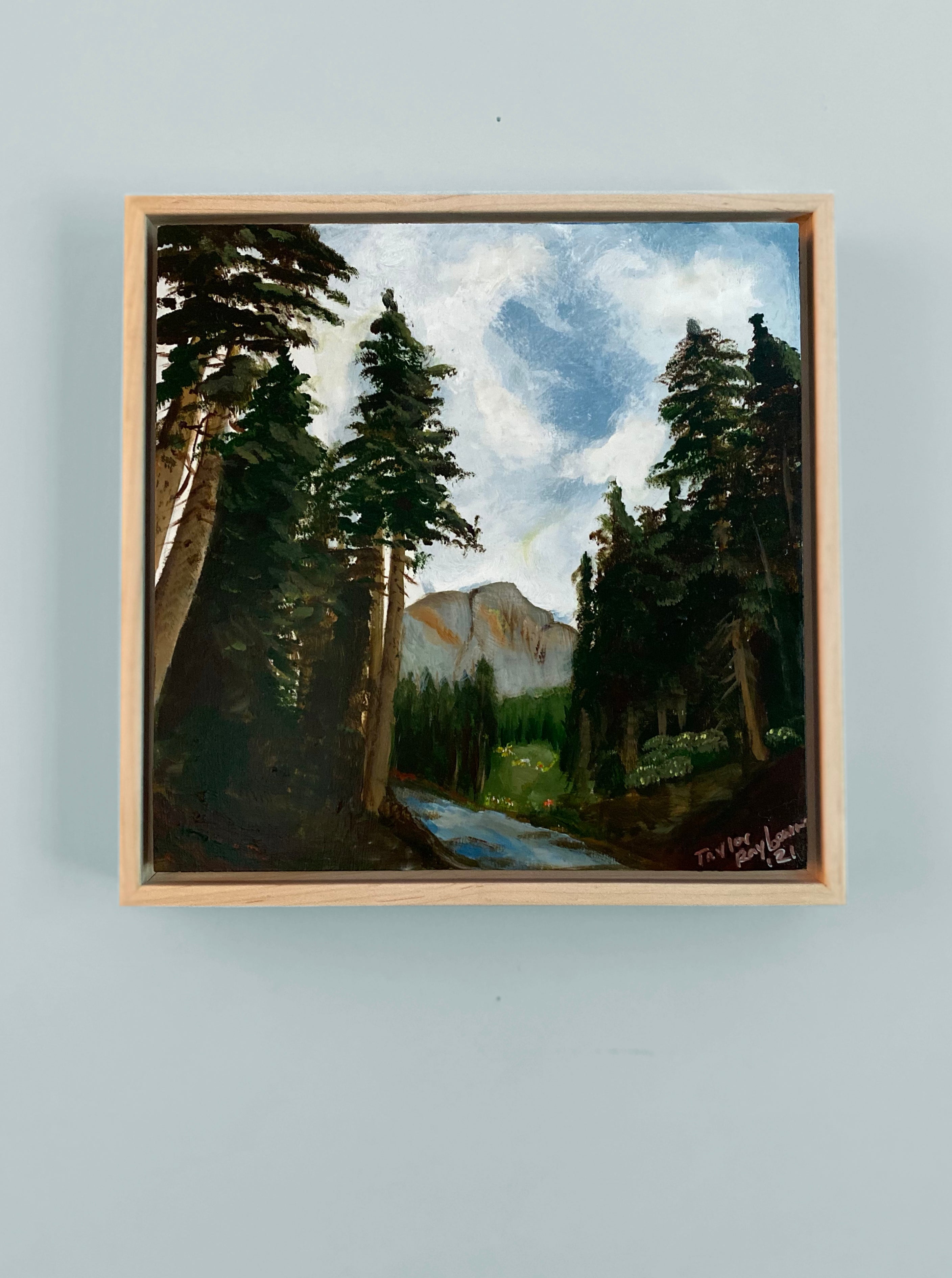 Evergreen Stream | Original Painting (sold)