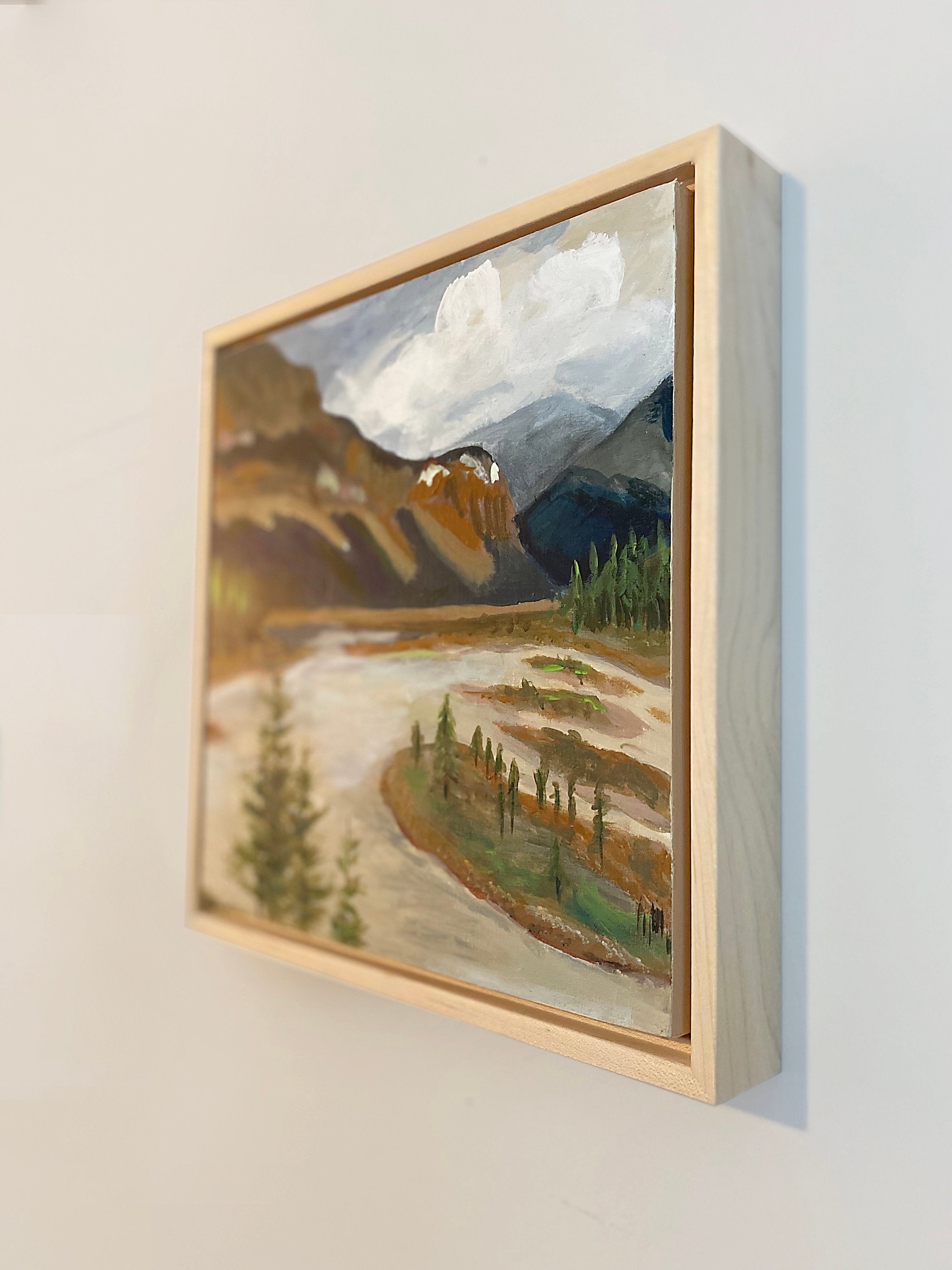 Mountain Stream Original Painting